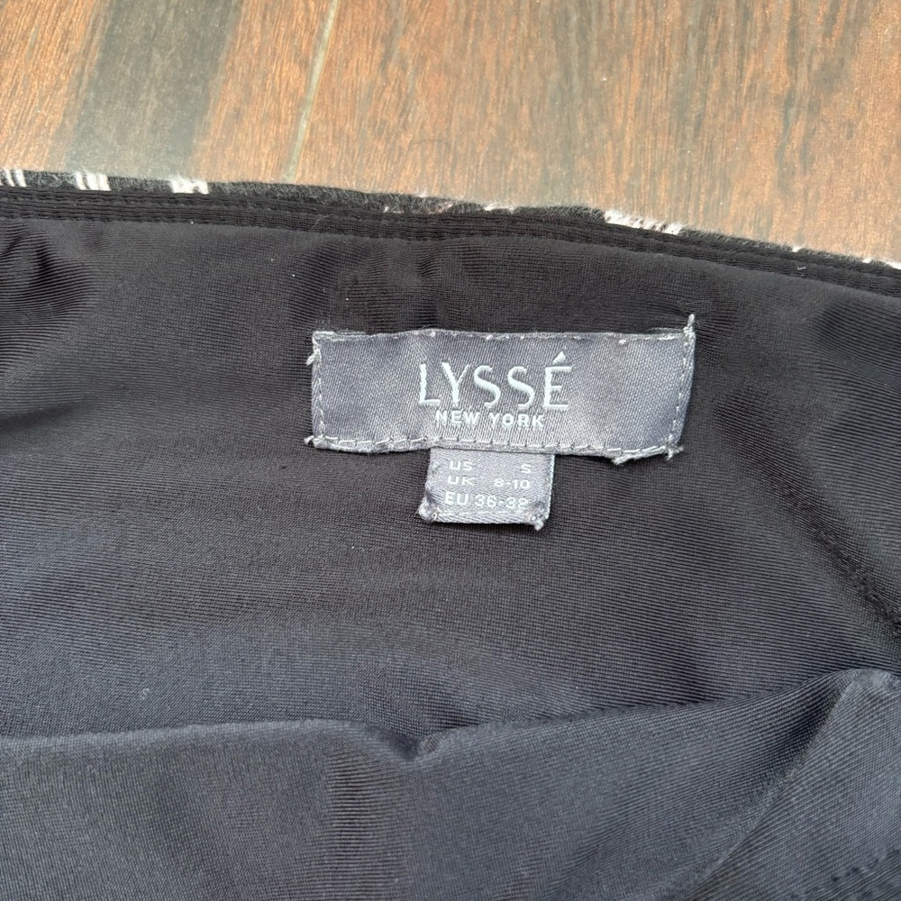 Lysse Abstract Patterned Leggings Size Small - image 2